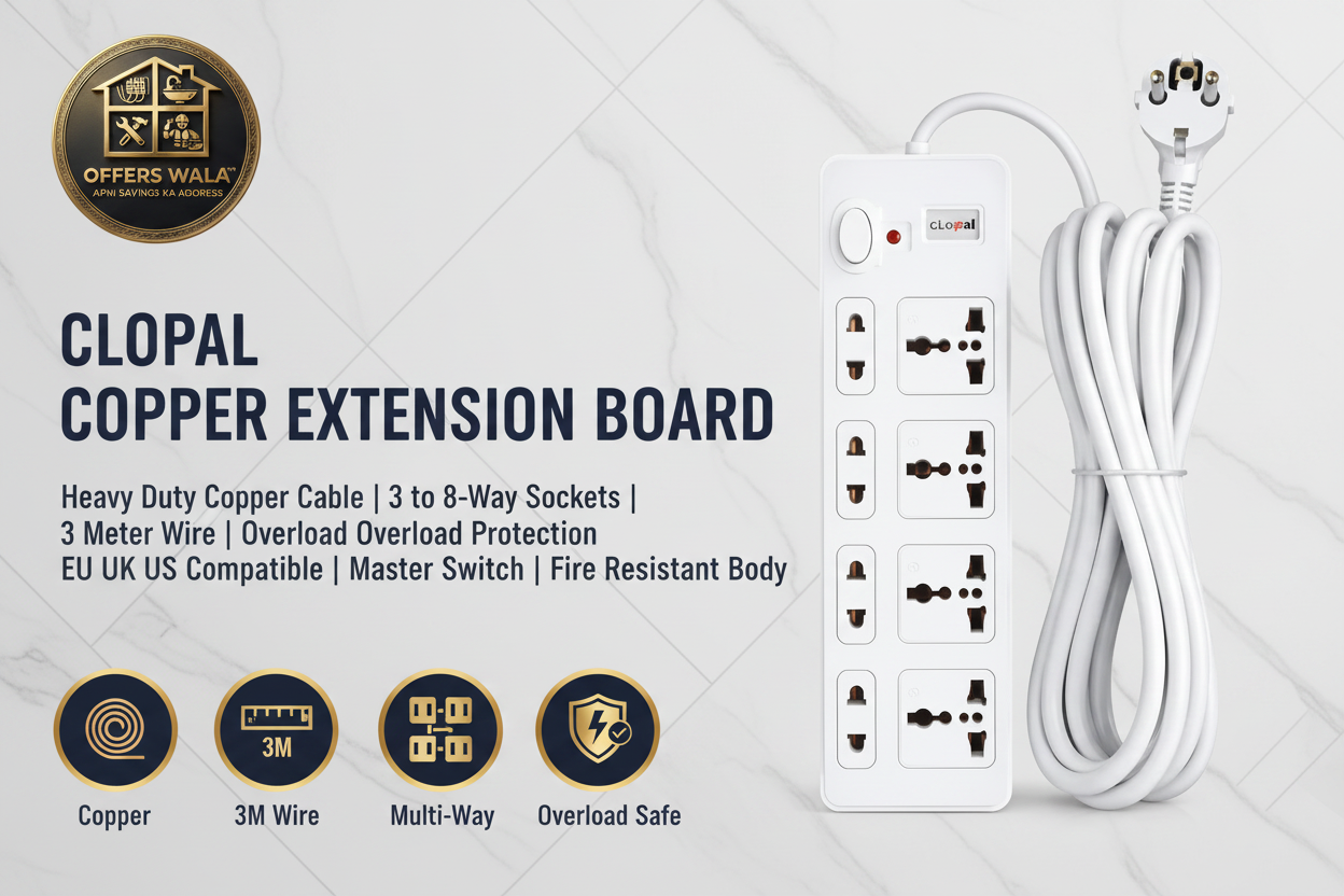 Clopal Copper Extension Board – Hero Banner A+ Image