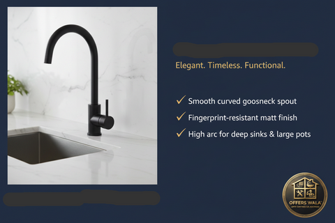 Round Gooseneck Design Lifestyle – A+ Content Panel