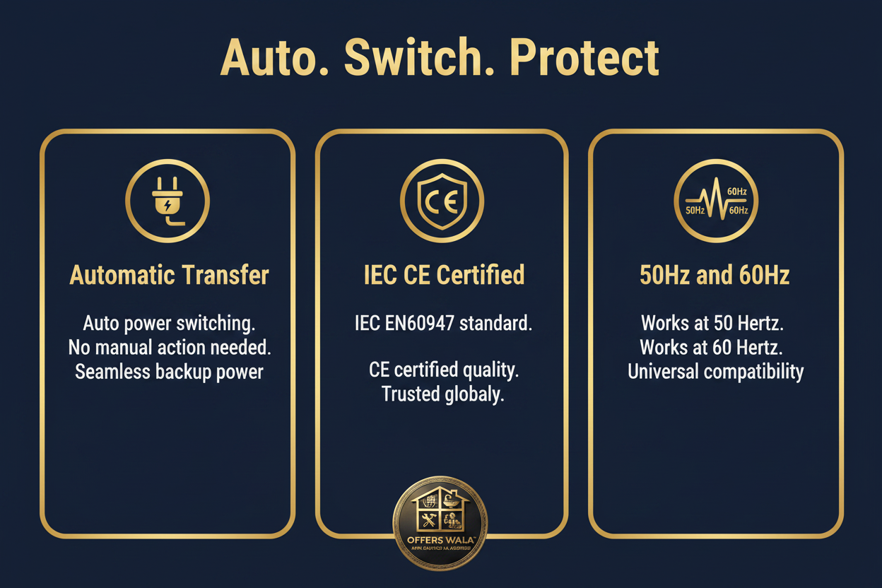 Auto Switch Protect – A+ Feature Panel