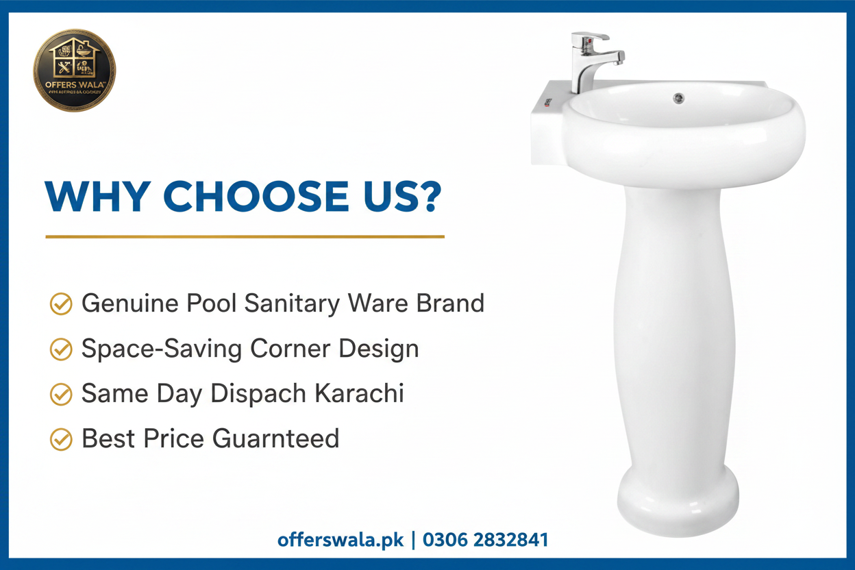 Corner 2 in 1 Basin Why Choose Offers Wala