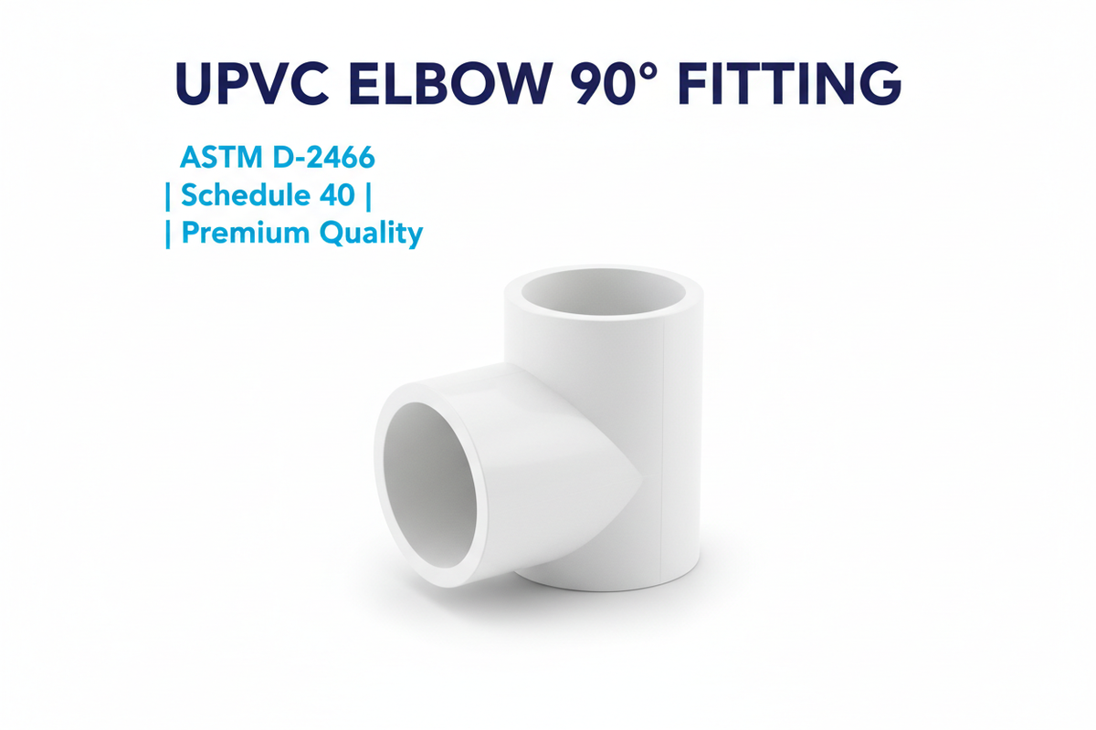 UPVC Elbow 90 Degree Fitting