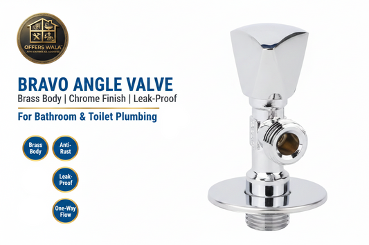 BRAVO Angle Valve Hero Banner — Offers Wala