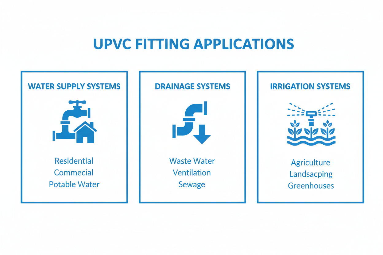 UPVC Fitting Applications