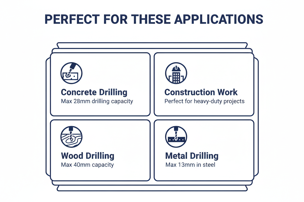 Harden Rotary Hammer - Applications