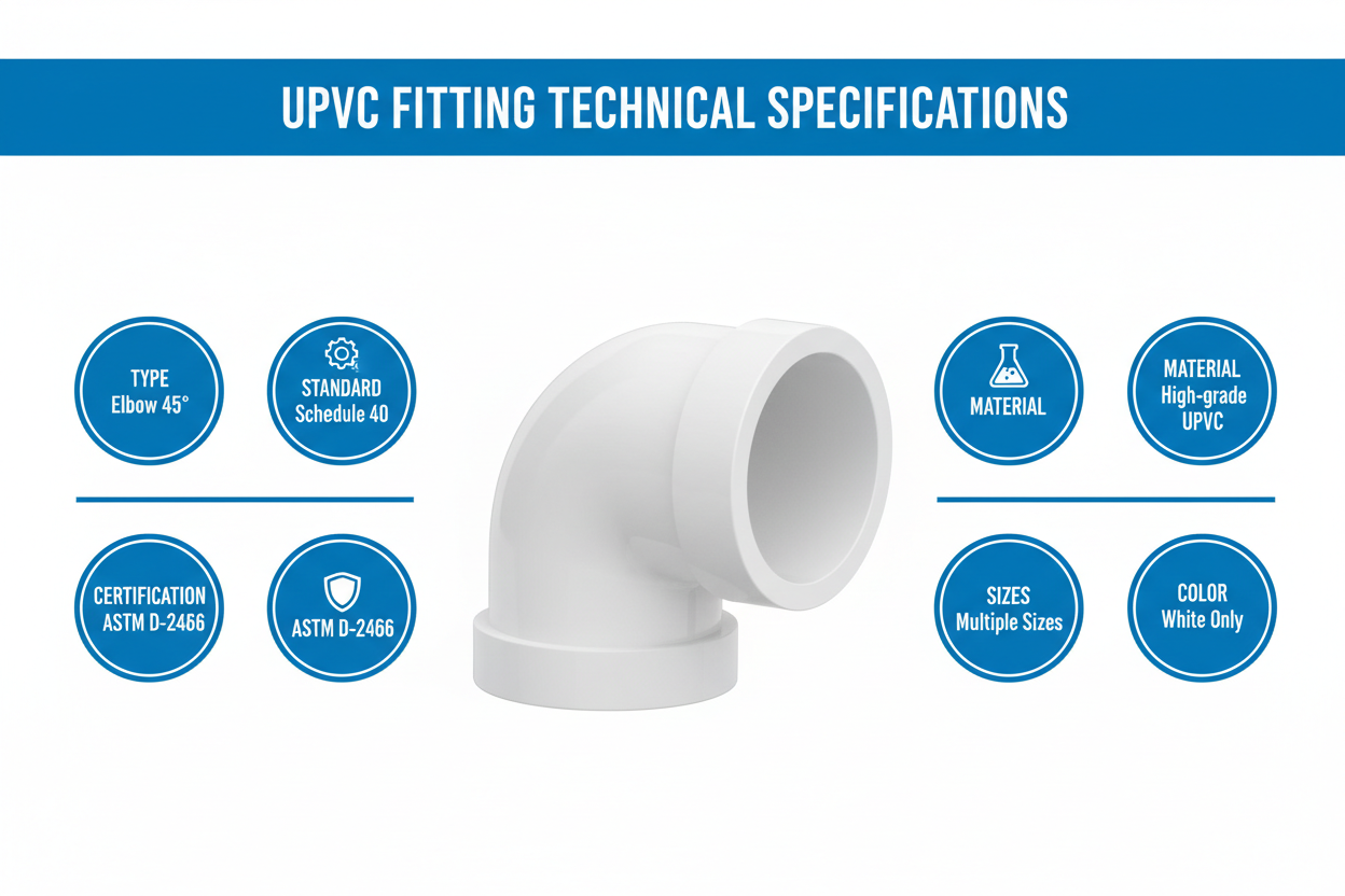 UPVC Fitting Technical Specifications