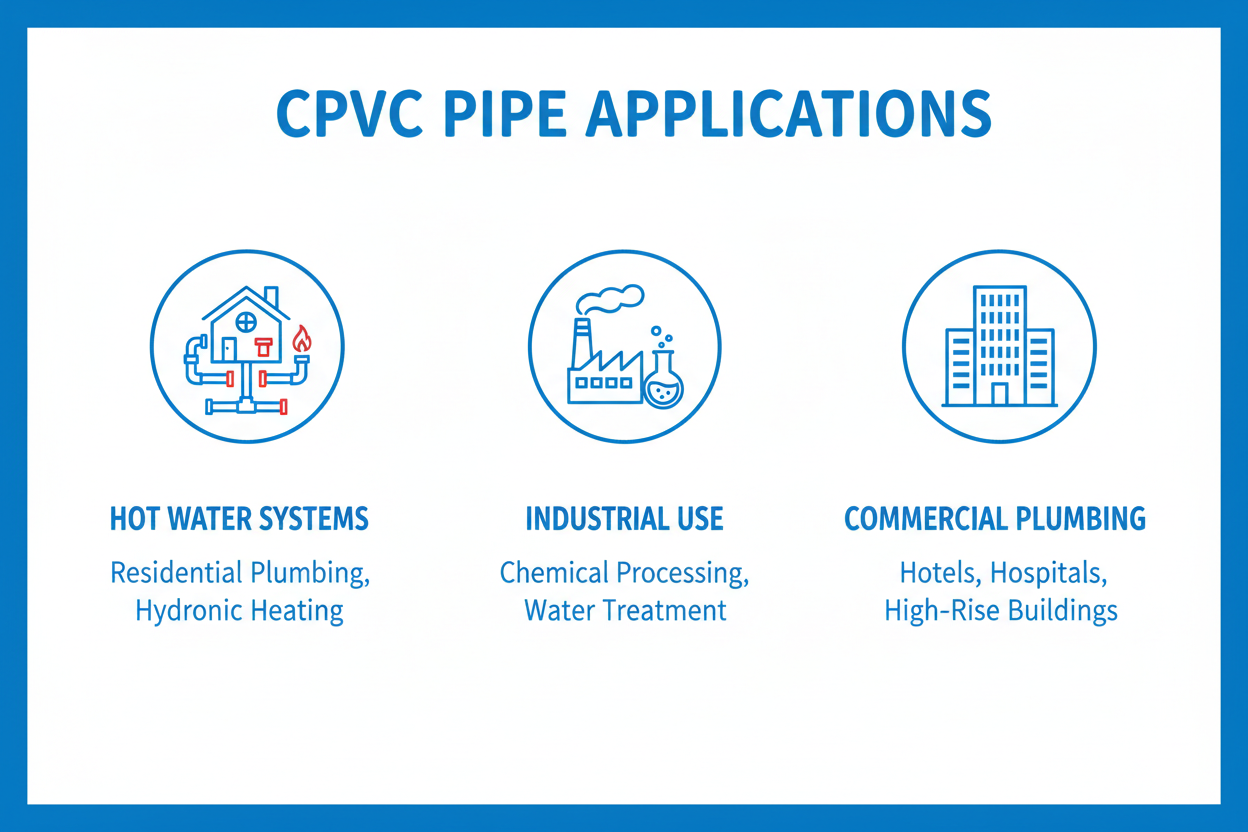 CPVC Pipe Applications