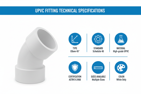 UPVC Fitting Technical Specifications