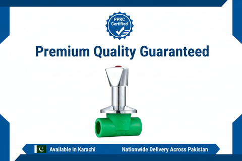 Concealed Valve PPRC PN-25 25mm Quality Certification