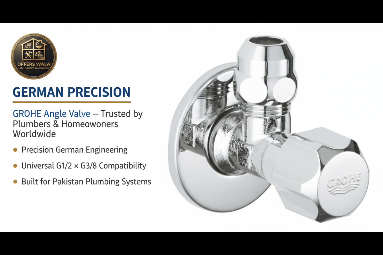 GROHE Angle Valve Brand Story — Offers Wala