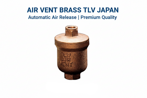 Air Vent Brass TLV Japan - Professional Product Listing
