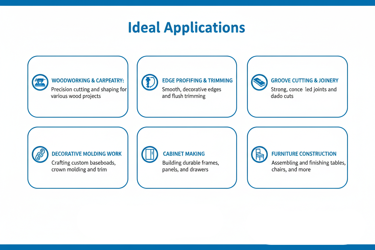 Black & Decker Router Applications & Use Cases