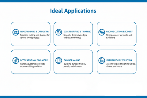 Black & Decker Router Applications & Use Cases