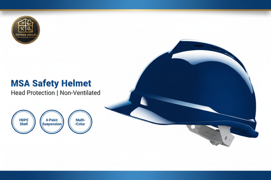 MSA Safety Helmet Blue Hero Banner - Offers Wala