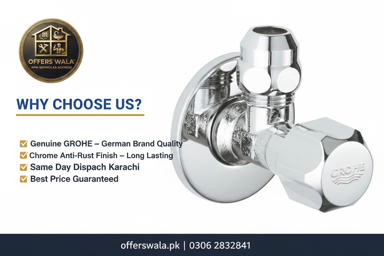 GROHE Angle Valve Why Choose Offers Wala