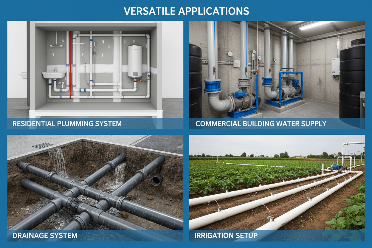 UPVC Pipe Applications