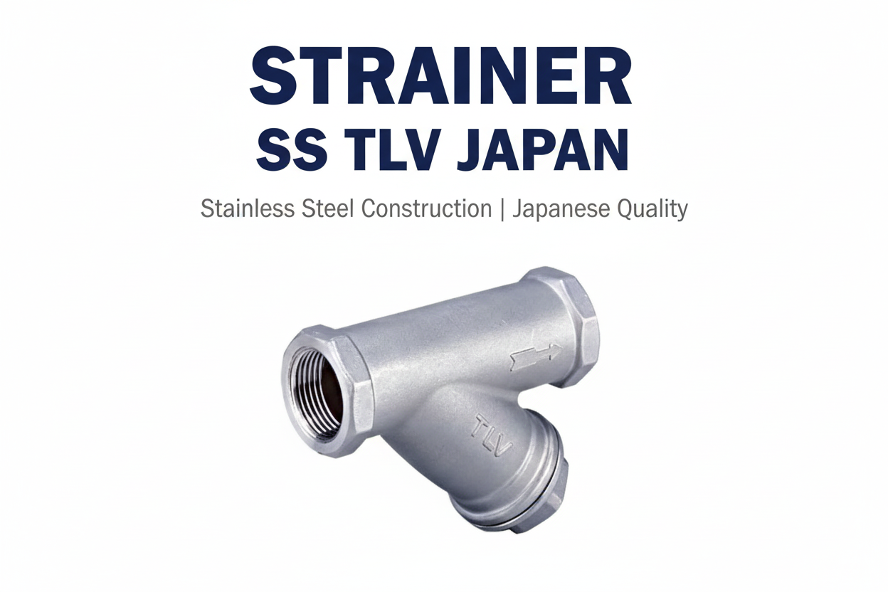 Strainer SS TLV Japan - Stainless Steel Construction Japanese Quality
