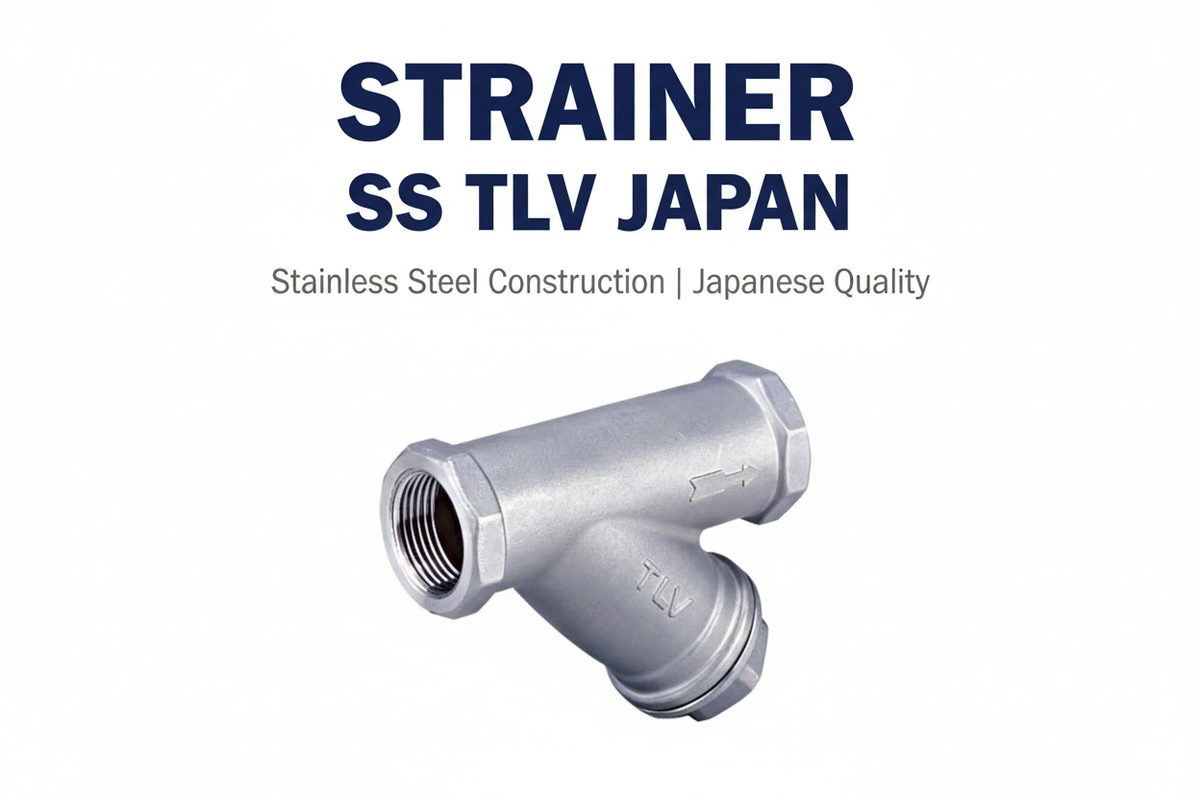 Strainer SS TLV Japan - Stainless Steel Construction Japanese Quality