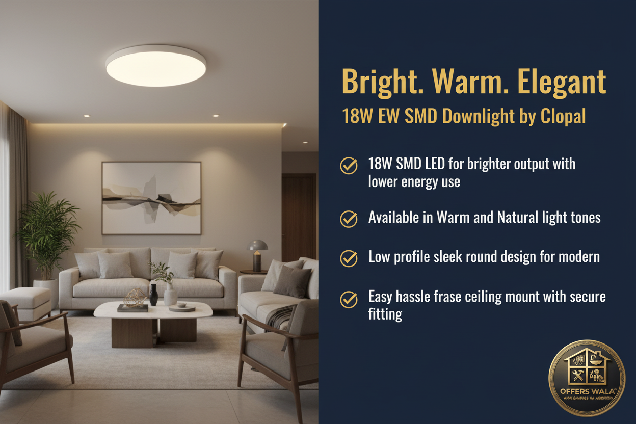 EW SMD Downlight Lifestyle – A+ Lifestyle Panel