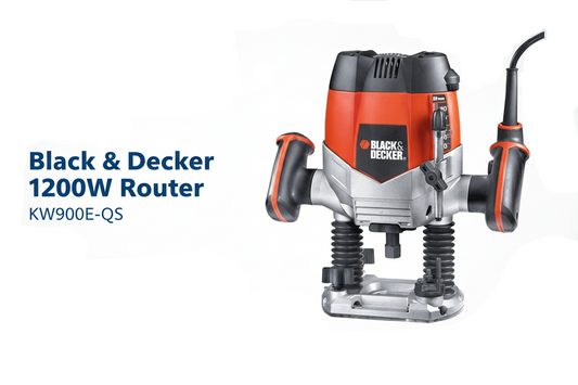 Black & Decker 1200W Router - Hero Banner