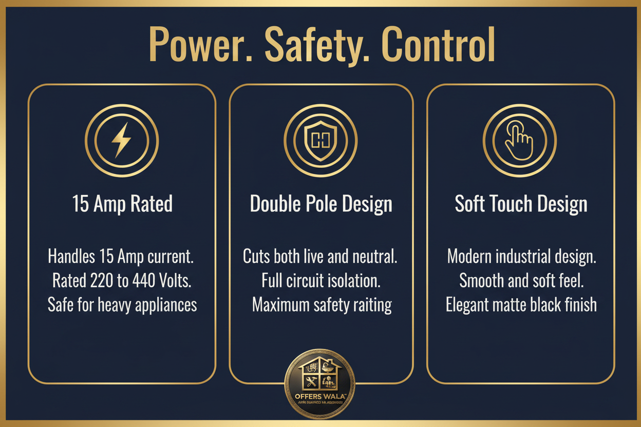 Power Safety Control – A+ Feature Panel