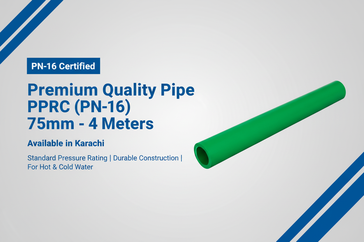Pipe PPRC PN-16 75mm Premium Quality Available in Karachi