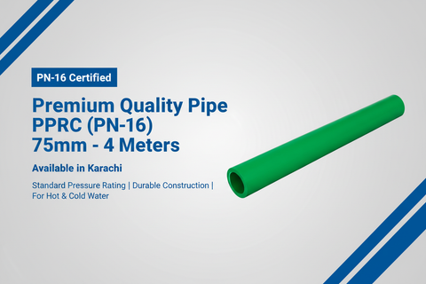 Pipe PPRC PN-16 75mm Premium Quality Available in Karachi