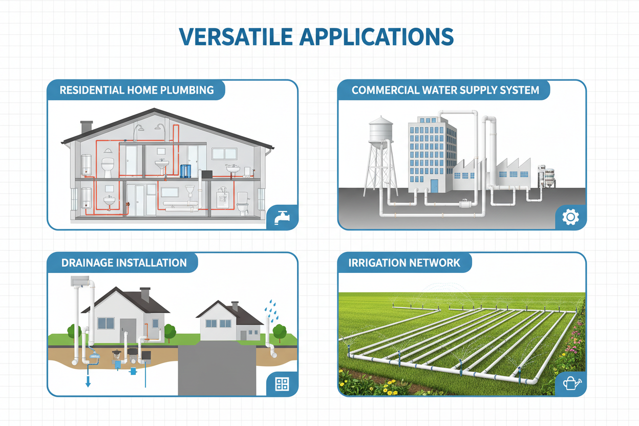 UPVC Pipe Applications