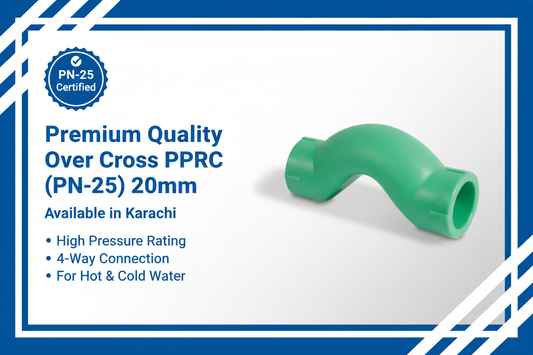 Premium PPRC Over Cross 20mm PN-25 - Available in Karachi