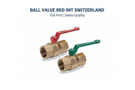 Ball Valve Red IMT Switzerland - Professional Product Listing