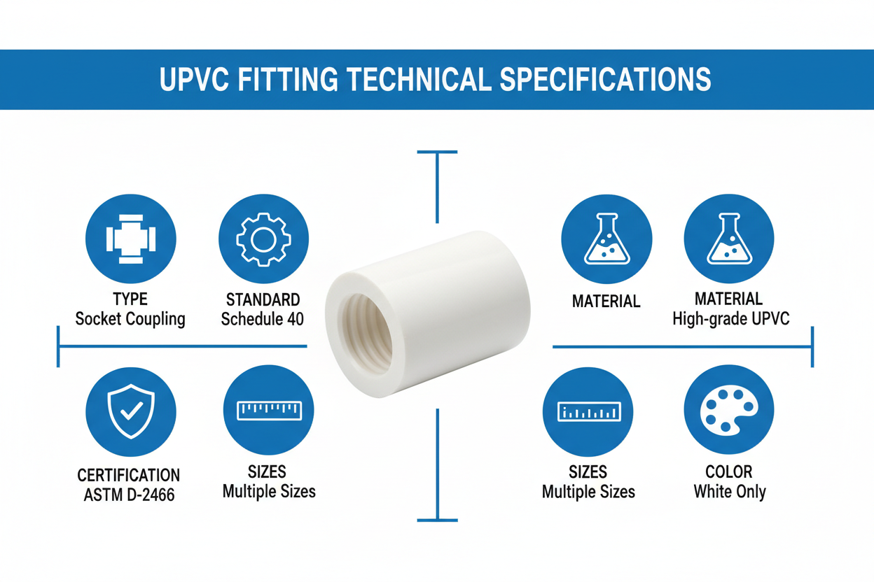 UPVC Fitting Technical Specifications