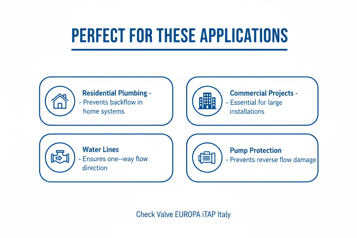 Check Valve Applications - Backflow Prevention