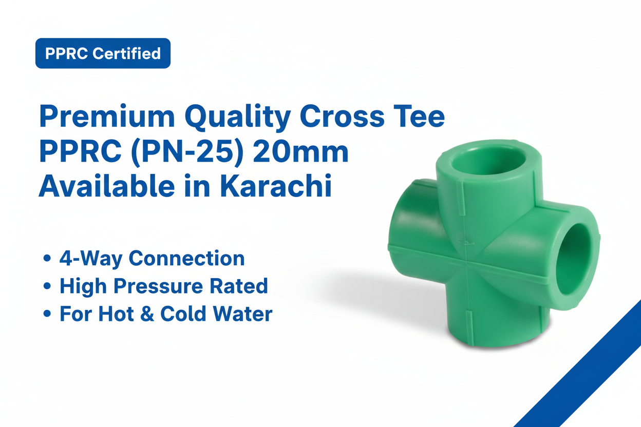 Cross Tee PPRC PN-25 20mm Premium Quality Available in Karachi