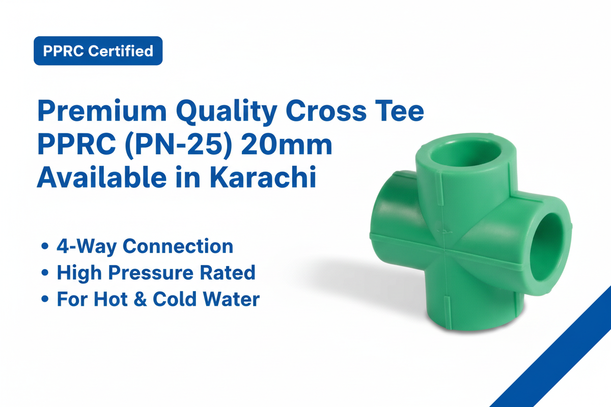 Cross Tee PPRC PN-25 20mm Premium Quality Available in Karachi