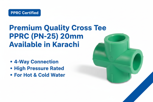 Cross Tee PPRC PN-25 20mm Premium Quality Available in Karachi