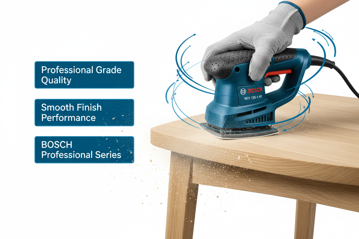 Bosch Sander Applications - Professional Quality