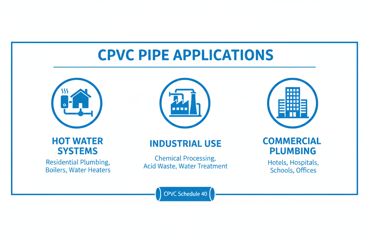 CPVC Pipe Applications