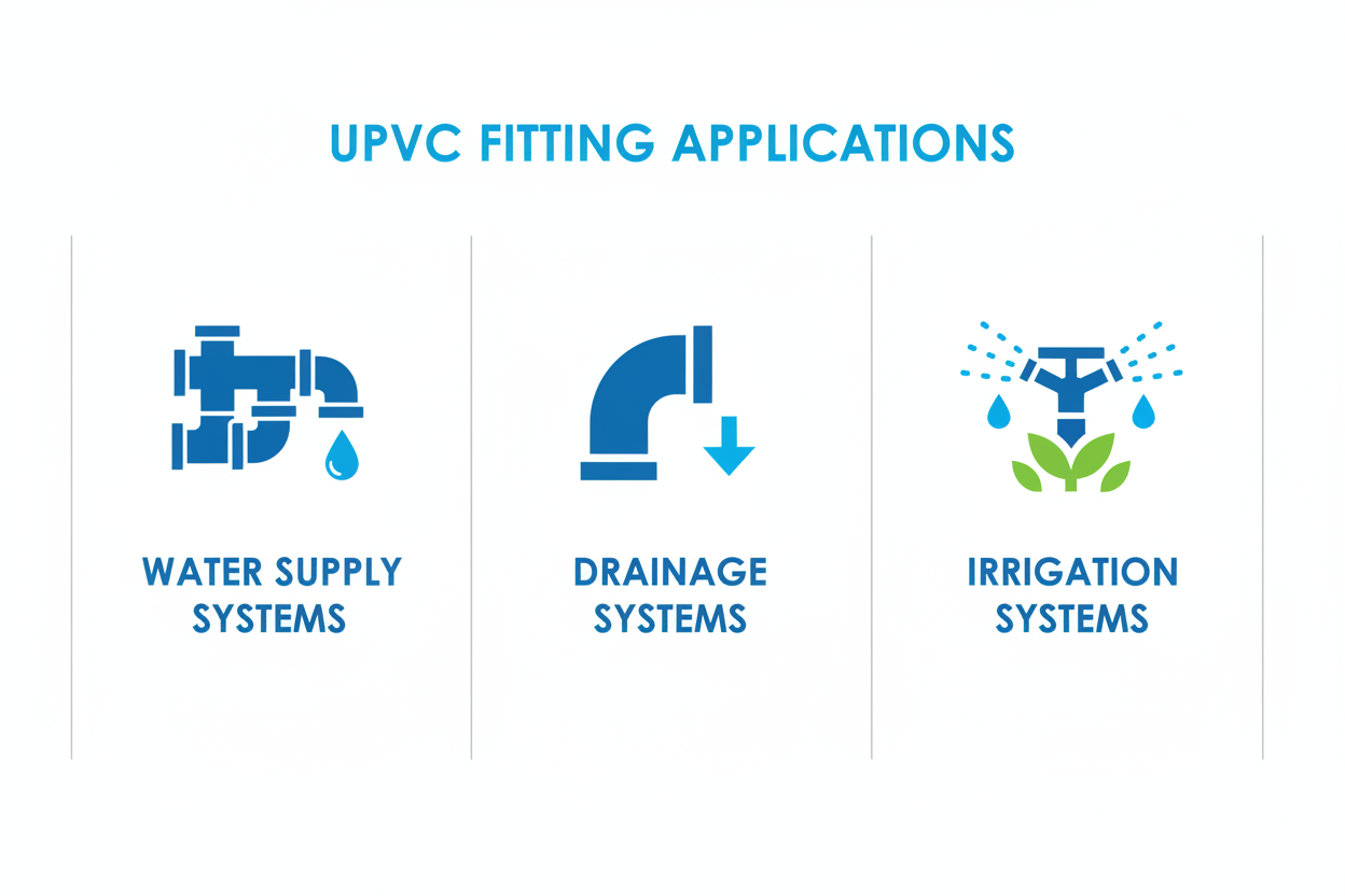 UPVC Union Applications - Water Supply, Drainage, Irrigation Systems