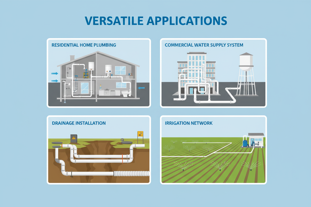 UPVC Pipe Applications