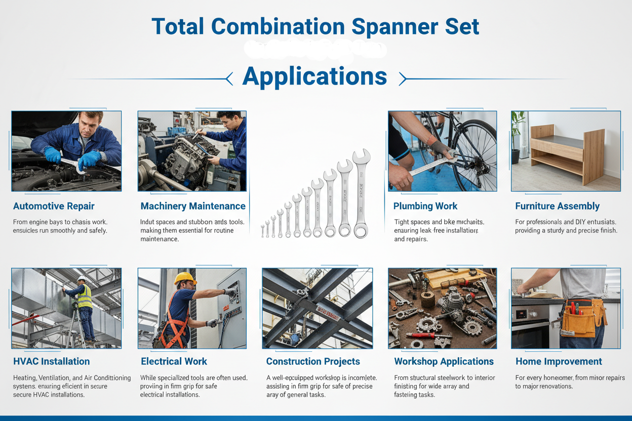 Total Combination Spanner Set Applications and Use Cases
