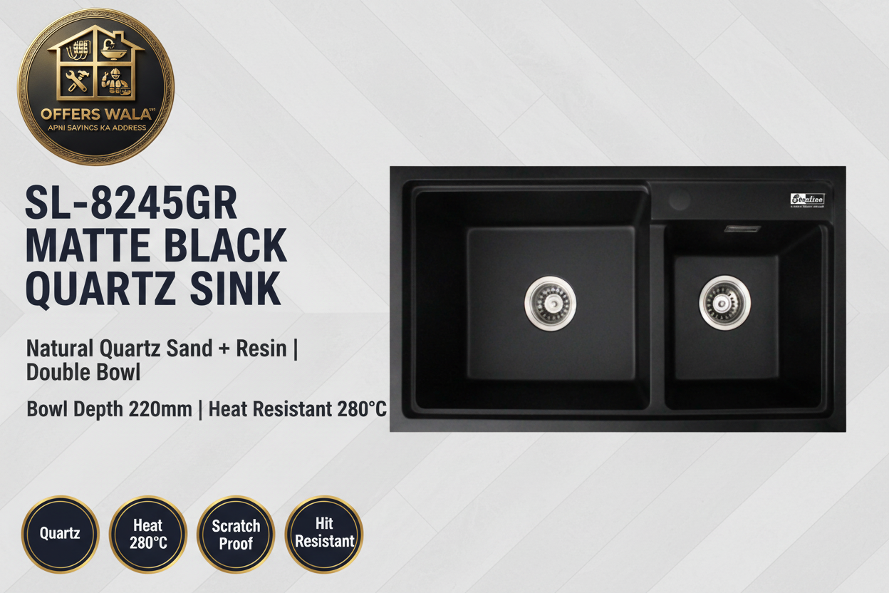 SL-8245GR Matte Black Hero Banner