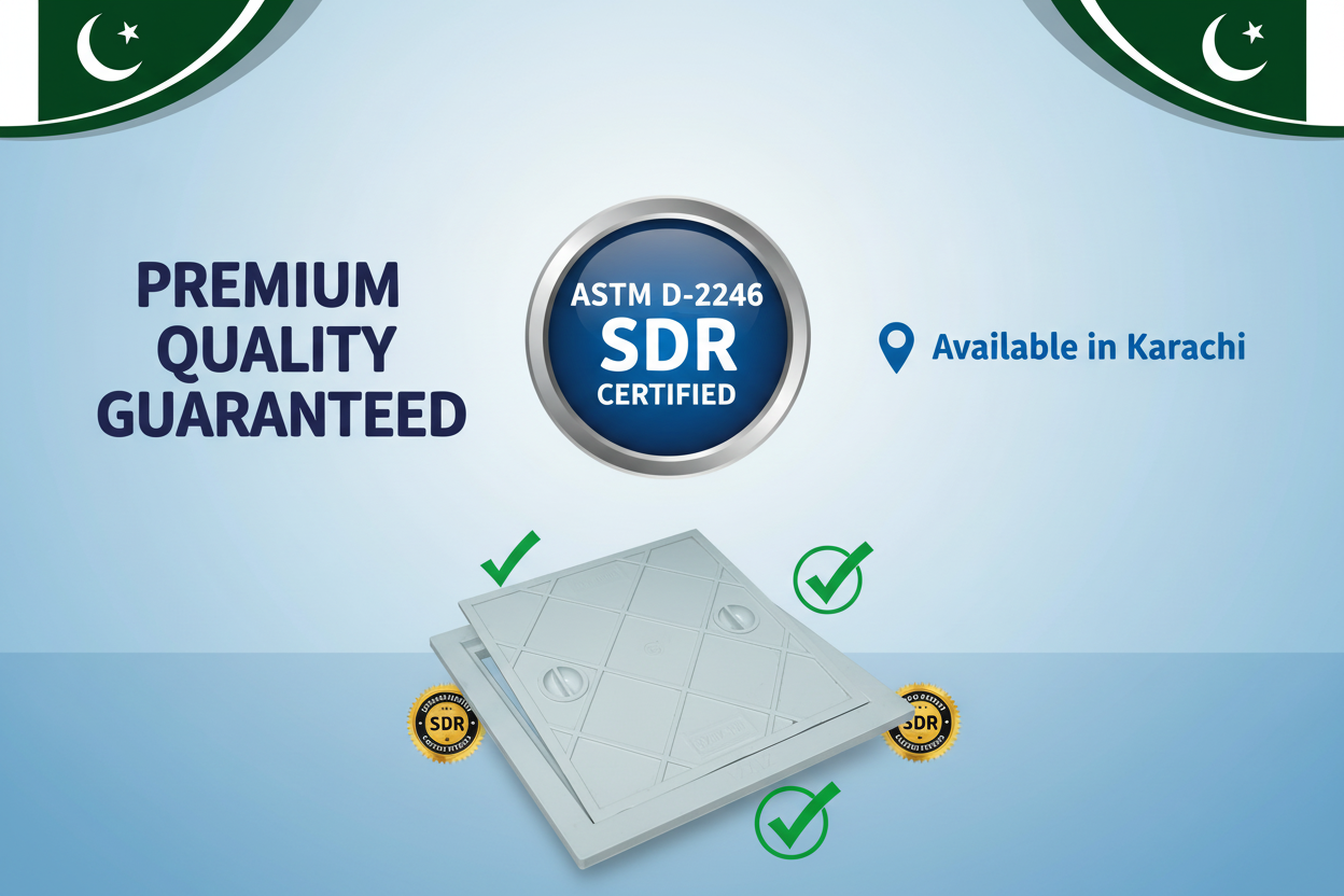 Premium Quality Guaranteed - ASTM D-2246 SDR Certified - Available in Karachi