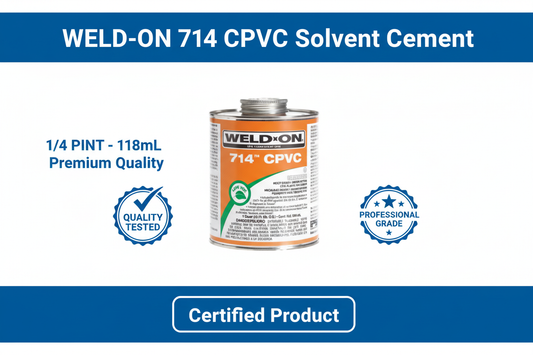 WELD-ON 714 CPVC 1/4 PINT Premium Quality - Quality Tested, Professional Grade, Certified Product