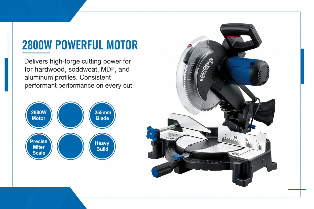 Gaocheng GC-HM003 2800W Powerful Motor Feature
