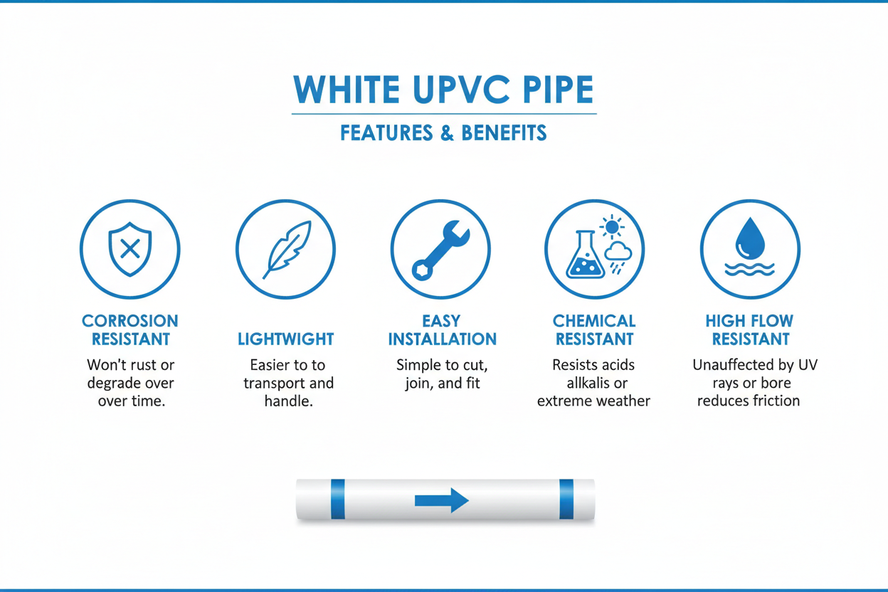 UPVC Pipe Features and Benefits