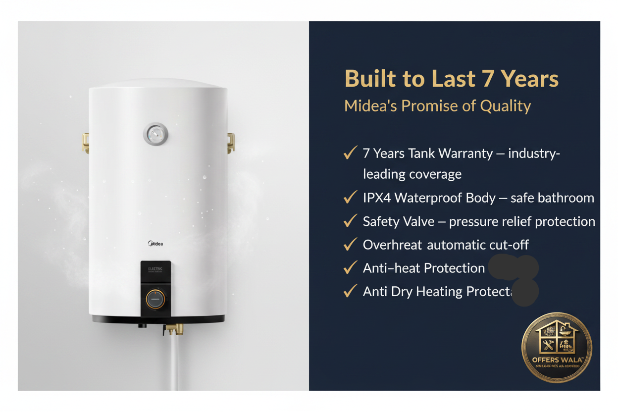 7 Year Tank Warranty – A+ Lifestyle Panel