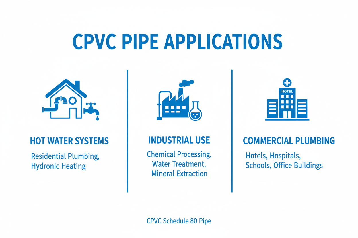 CPVC Pipe Applications