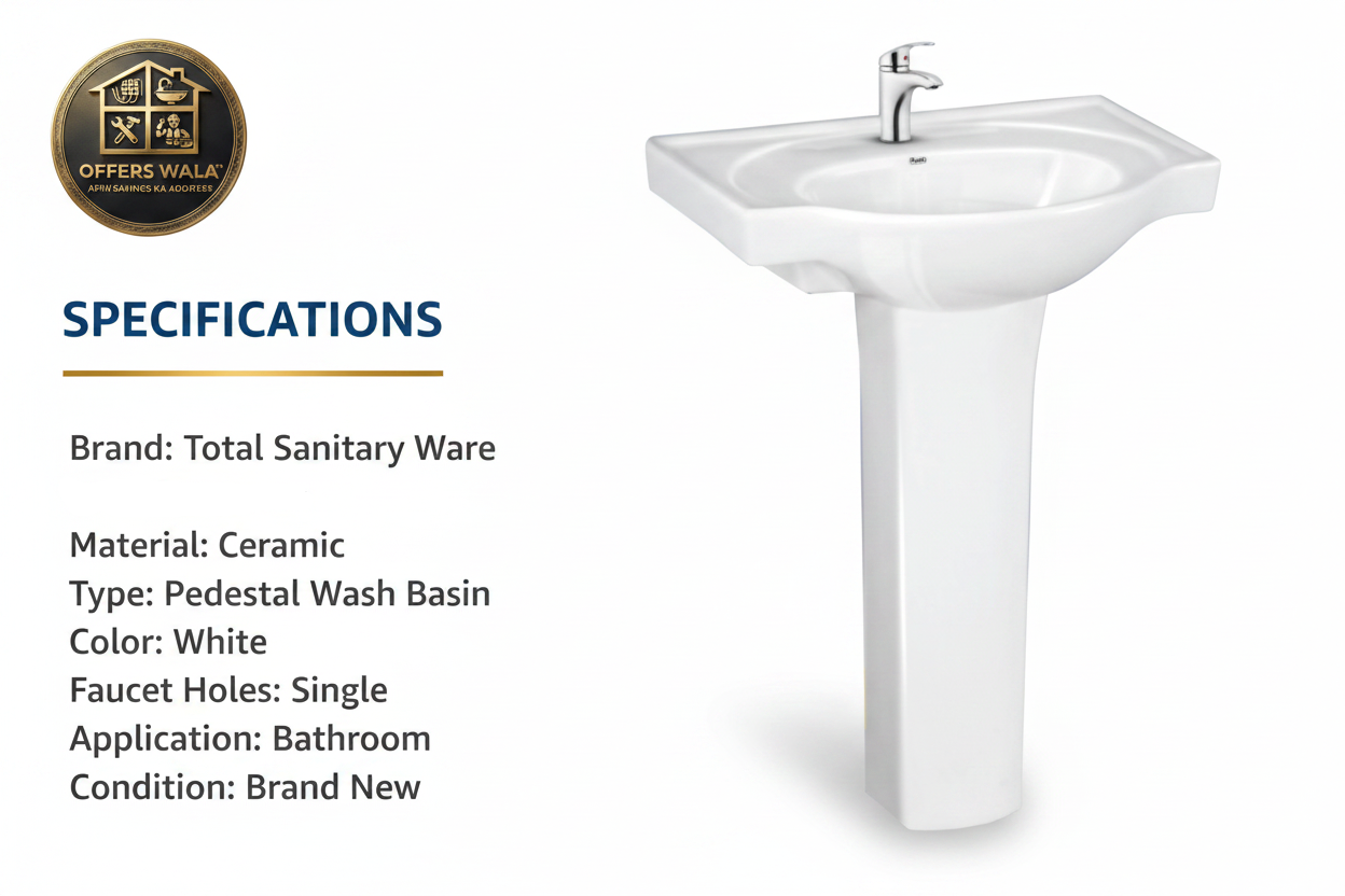 Jazeera Basin Specifications — Offers Wala