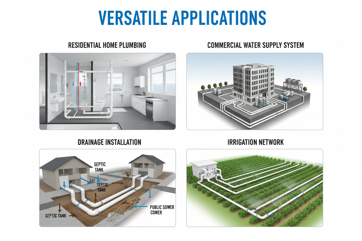 UPVC Pipe Applications