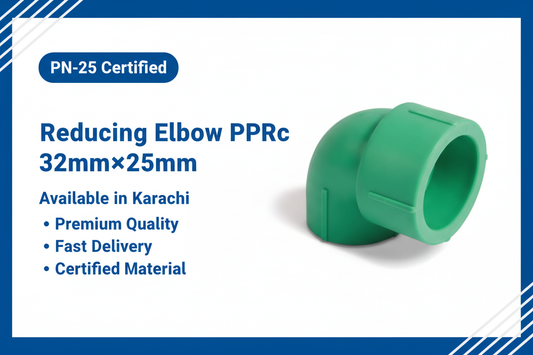Reducing Elbow PPRc 32mm×25mm (PN-25) - Available in Karachi