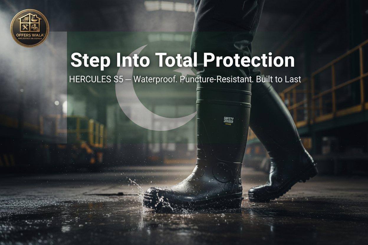 Safety Jogger HERCULES S5 - Step Into Total Protection
